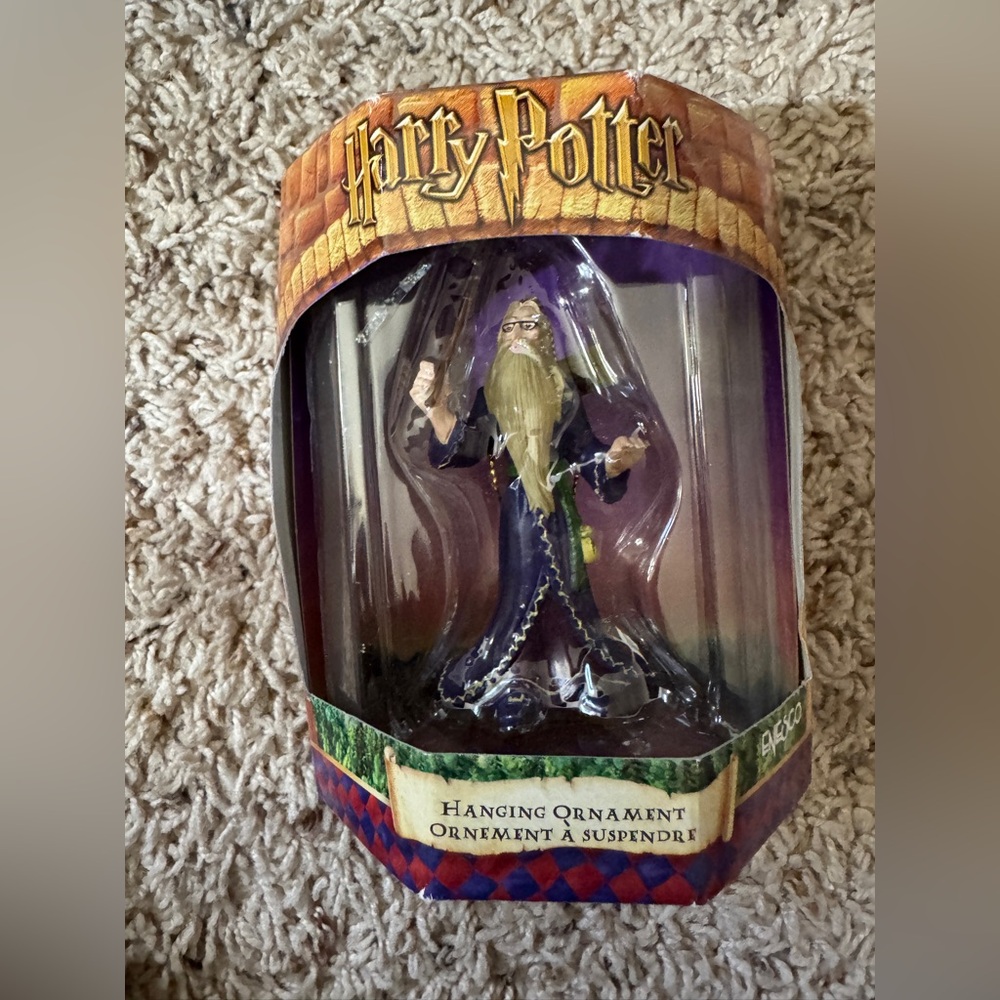 Harry Potter Enesco Albus Dumbledore Hanging Ornament NEW In Box Collectors